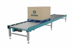 Transportador de rodets